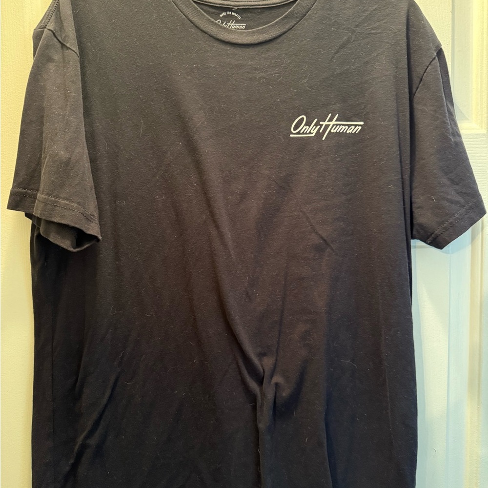 Black Short Sleeve Men's Tee